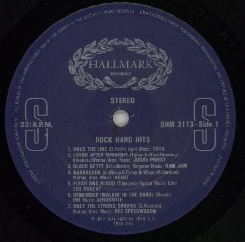 Various-Pop Rock Hard Hits UK vinyl LP album (LP record) (542726)